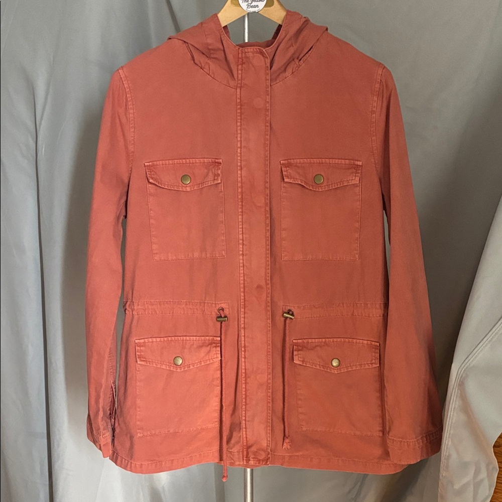 Forever 21 Women's Rust Military Jacket